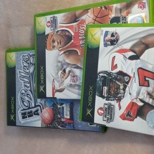 XBox Basketball & Football Games